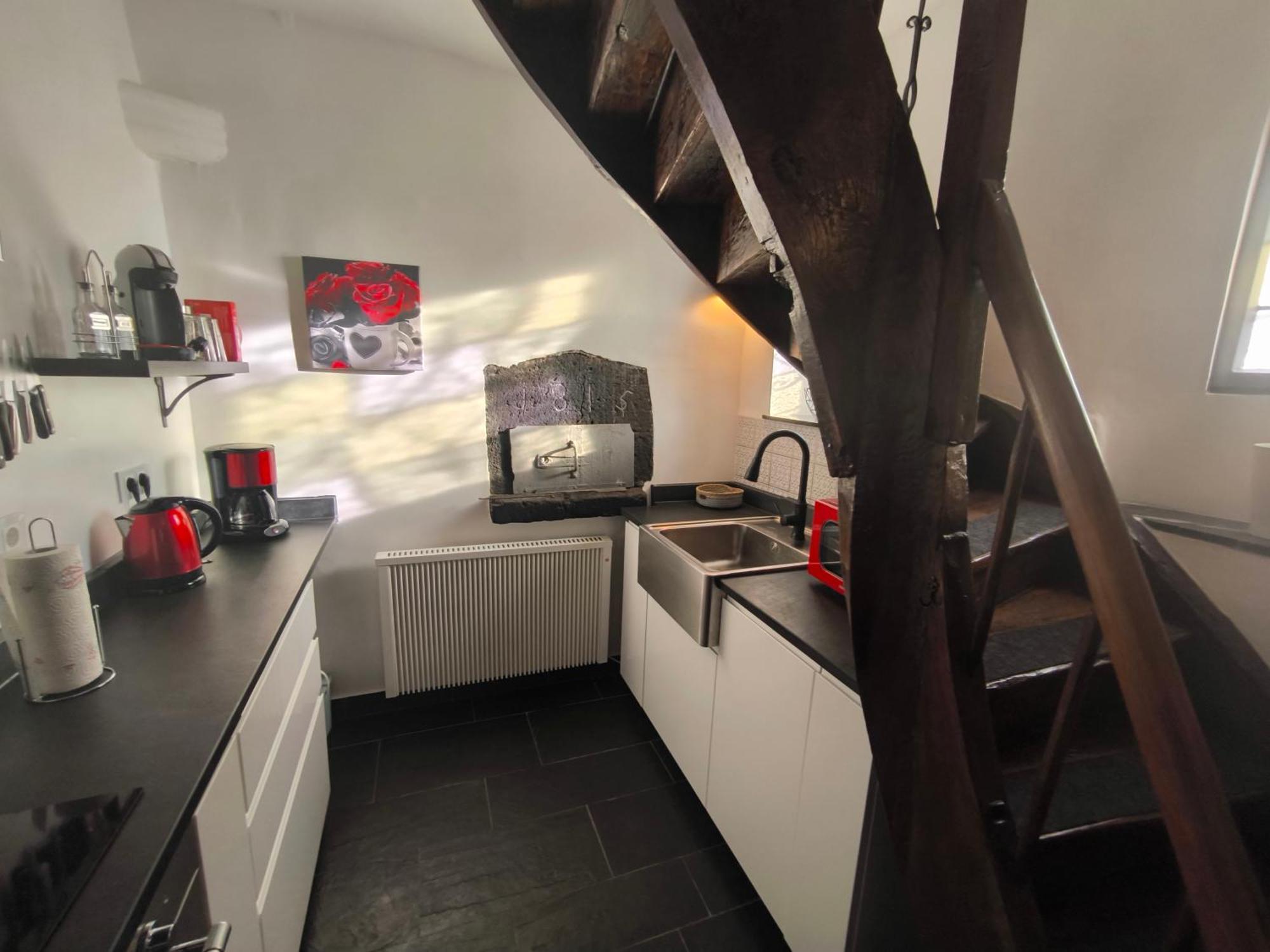 Moselperle- Urlaub Im Historischen Fachwerkhaeuschen Appartement Bullay Buitenkant foto